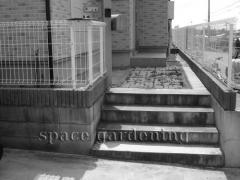 玄関ポーチ タイル リフォーム前 玄関ポーチ タイル リフォーム前