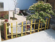 フェンス 竹垣 タカショー 四ツ目垣 フェンス 竹垣 タカショー 四ツ目垣