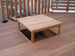 ウッドデッキ ほりごたつ ウッドデッキ ほりごたつ