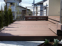 ウッドデッキ 樹脂 LIXIL TOEX 樹の木 流山市 ウッドデッキ 樹脂 LIXIL TOEX 樹の木 流山市