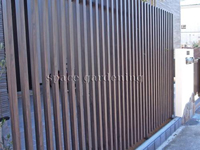 目隠し フェンス タカショー 千本格子 成田市 目隠し フェンス タカショー 千本格子 成田市