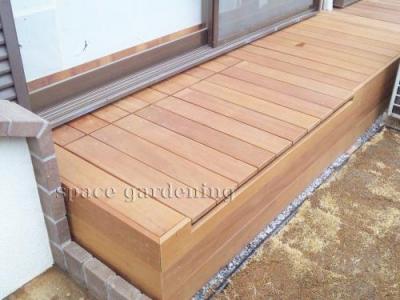 庭 さいたま リフォーム工事 濡れ縁 収納 庭 さいたま リフォーム工事 濡れ縁 収納