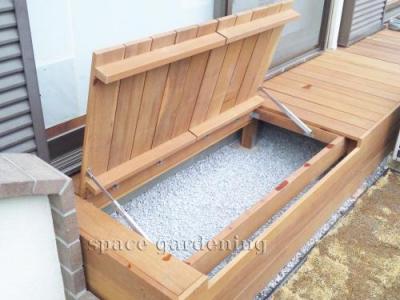 庭 さいたま リフォーム工事 濡れ縁 収納 庭 さいたま リフォーム工事 濡れ縁 収納