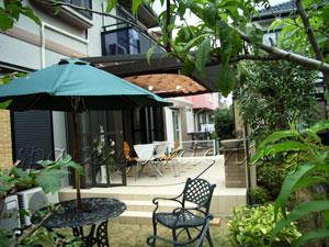 洋風庭園 パラソル サンルーム リフォーム 八千代市 洋風庭園 パラソル サンルーム リフォーム 八千代市