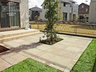 テラス 石貼り フォレストペイビング 方形 テラス 石貼り フォレストペイビング 方形