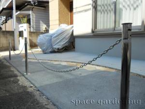 駐車場 車止め 三協立山 ビポール 駐車場 車止め 三協立山 ビポール