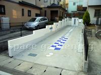 オープン外構 旗竿地 鎌ヶ谷市 オープン外構 旗竿地 鎌ヶ谷市