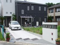 旗竿地 オープン外構 松戸市 旗竿地 オープン外構 松戸市