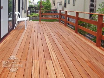 ウッドデッキ 木製 セランガンバツ材 ウッドデッキ 木製 セランガンバツ材