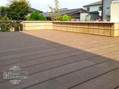 ウッドデッキ 樹脂 LIXIL TOEX 樹ら楽ステージ ウッドデッキ 樹脂 LIXIL TOEX 樹ら楽ステージ