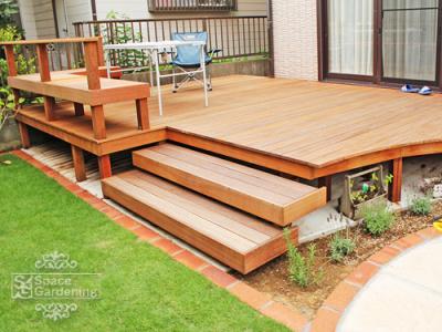 ウッドデッキ 木製 セランガンバツ材 ウッドデッキ 木製 セランガンバツ材