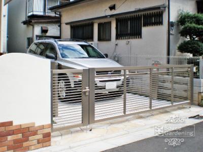 カーゲート 跳ね上げ門扉 カーゲート 跳ね上げ門扉