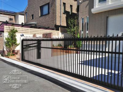 カーゲート 跳ね上げ門扉 カーゲート 跳ね上げ門扉