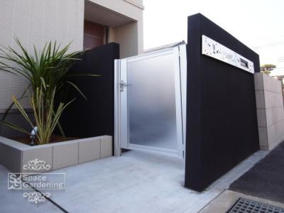 片開き門扉 片開き門扉