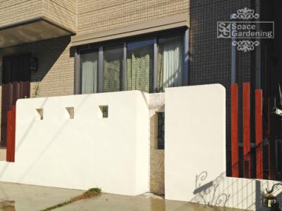 目隠し 塀 飾り窓 風窓 スリット 目隠し 塀 飾り窓 風窓 スリット