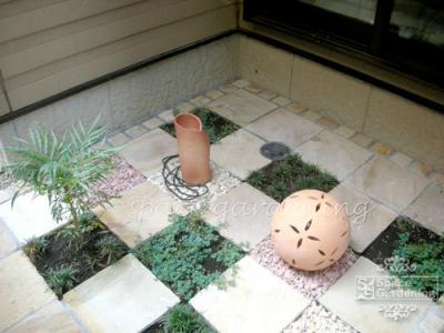 洋風 坪庭 千葉市 洋風 坪庭 千葉市