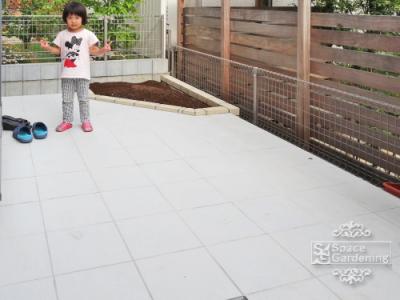 庭 テラス タイル 庭 テラス タイル
