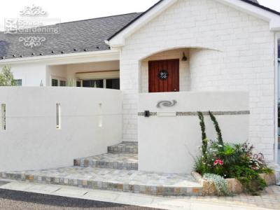 オープン外構 ナチュラル 門まわり オープン外構 ナチュラル 門まわり