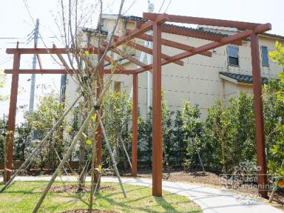 木製パーゴラ アイアンウッド 木製パーゴラ アイアンウッド