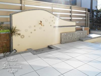 飾り壁 立水栓 タイル オンリーワン ギャラクシア 飾り壁 立水栓 タイル オンリーワン ギャラクシア