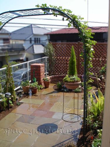 アーチ 植栽 バラ アーチ 植栽 バラ