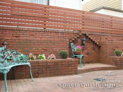 目隠し ウッドフェンス ウリン材 横ボーダー 目隠し ウッドフェンス ウリン材 横ボーダー