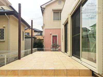 タイルテラス 段差なし タイルテラス 段差なし