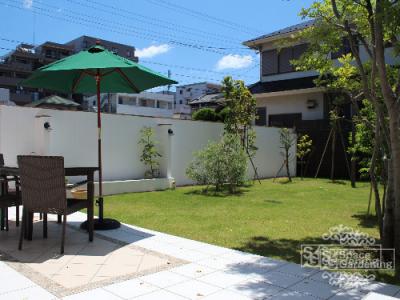 目隠し ブロック塀 目隠し ブロック塀