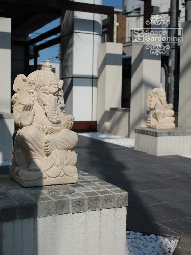 庭 ガーデン デザイン バリ リゾート オブジェ ガネーシャ 庭 ガーデン デザイン バリ リゾート オブジェ ガネーシャ