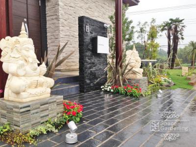 庭 ガーデン デザイン バリ リゾート オブジェ ガネーシャ 庭 ガーデン デザイン バリ リゾート オブジェ ガネーシャ