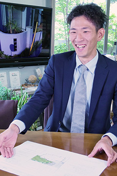 大野 泰希 埼玉の外構・庭専門店スペースガーデニングのさいたま展示場店・営業 大野 泰希