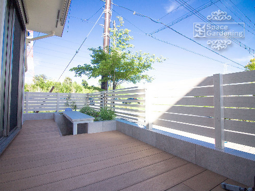 千葉県柏市　ウッドデッキ施工例
