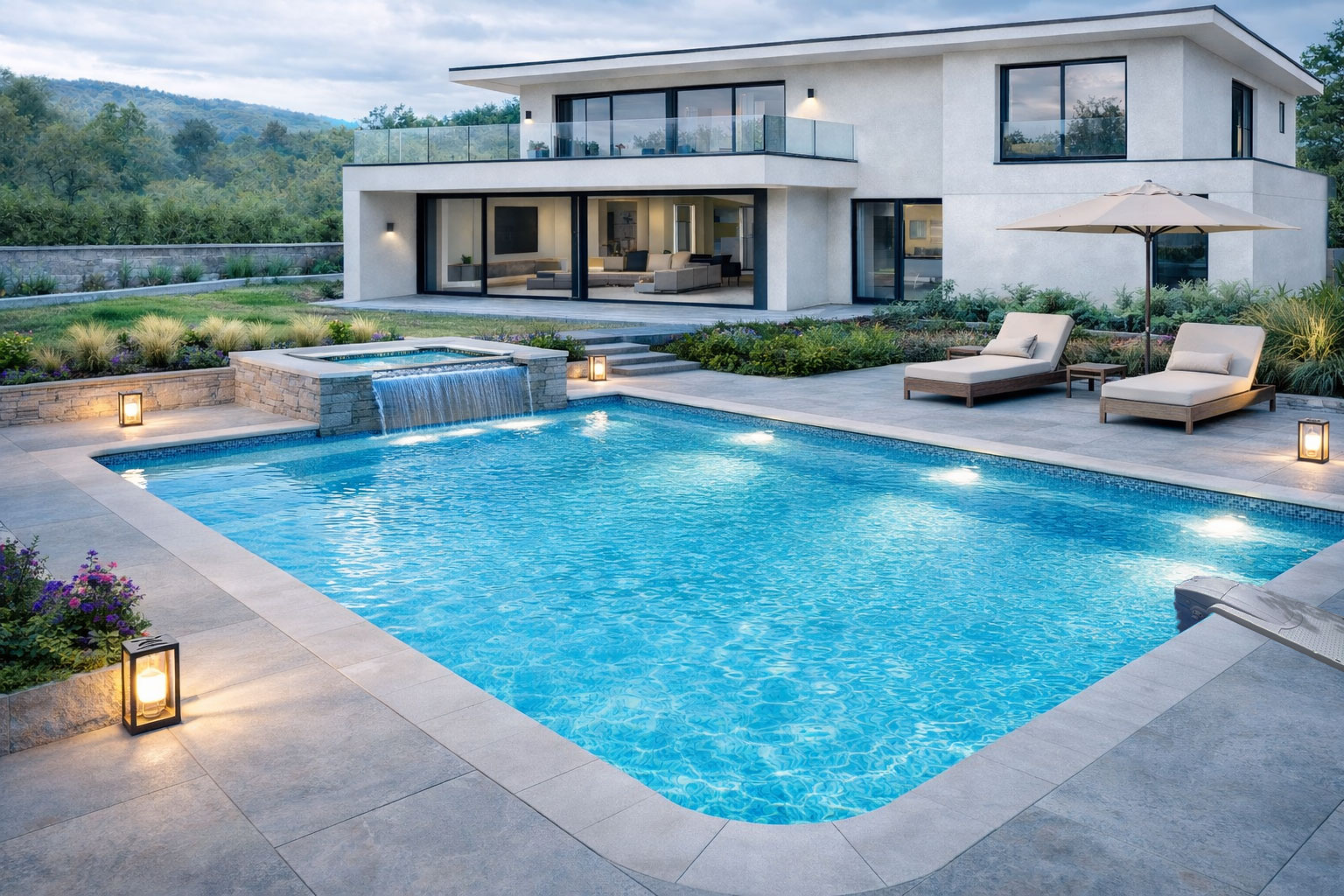 デジョユ プール工程　完成